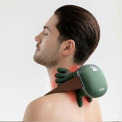 Lunoly™ - Masseur Shiatsu Intelligent à Doigts Ergonomiques